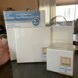 Canvas and Acrylic Paint